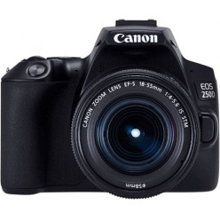 DSLR Camera CANON EOS 250D 18-55 IS STM Black (3454C007)